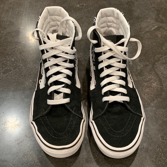 Men’s Vans Sk8 Hi Peace Paisley - Picture 2 of 13